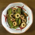 早起きまま's cooksnap of when they made 竹輪とシシトウのニンニク味噌炒め.