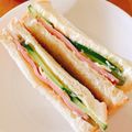 ひまりんりん☆'s cooksnap of when they made ハムときゅうりのサンドイッチ.