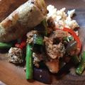 minoriloca's cooksnap of when they made ナス入りガパオライス.