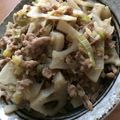 くまくまくう's cooksnap of when they made ぱぱっと！豚ひき肉とレンコンの炒め物.