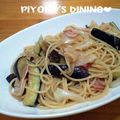 ぴよこの食卓's cooksnap of when they made なすの和風スパゲッティ.