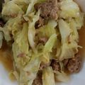 ぷくりる's cooksnap of when they made ひき肉とキャベツのピリ辛味噌炒め.