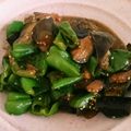 pukukoko's cooksnap of when they made 茄子とピーマンの甘味噌炒め.