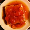 ななこ７１４'s cooksnap of when they made トマトあん♪フライパンで揚げだし豆腐.