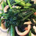 ko4ka's cooksnap of when they made イカとセロリのバタポン炒め.