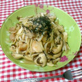 ごちとら's cooksnap of when they made マヨネーズで～ 和風きのこスパゲッティ.