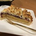 白ごまン's cooksnap of when they made ブルーベリー・クランブルチーズタルト.
