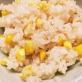 AOAOshark's cooksnap of when they made 簡単＊止まらない！トウモロコシご飯.