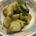翔ちゃん心ちゃん's cooksnap of when they made 禁断の！？きゅうりの炒め物.