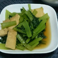 ヨシヨッシー's cooksnap of when they made 小松菜と油揚げのお浸し.