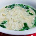yuming219's cooksnap of when they made ニラ素麺♪麵ゆで不要！簡単にゅうめん！.