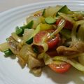 イエローバード's cooksnap of when they made 豚バラと夏野菜のカレー炒め.