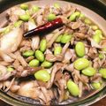 ⁑hiru⁑'s cooksnap of when they made 簡単！舞茸のオリーブオイルにんにく炒め！.