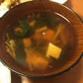 tomhalumam's cooksnap of when they made 簡単♪ ほうれん草と 豆腐の お吸い物！.
