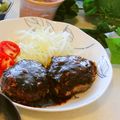 まみお✳'s cooksnap of when they made 生ハンバーグの美味しい焼き方.