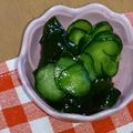 みゆwaco 's cooksnap of when they made あと一品！きゅうり大量消費.