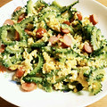 ゴウドンママ's cooksnap of when they made めんつゆで簡単！ゴーヤとしめじの卵炒め.
