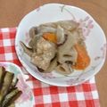 みゆwaco 's cooksnap of when they made 鶏肉と根菜の煮物.