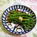 クレイプメートル's cooksnap of when they made うちのいんげんの食べ方☆.