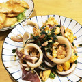 なゆ0912's cooksnap of when they made いかと卵のオイスターソース炒め.