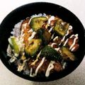 ときときち's cooksnap of when they made 絶品！鶏照り焼きとアボカドわさび丼.