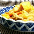 yangpa's cooksnap of when they made 鶏の肉じゃが味噌仕立て　　　　.