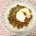 リラックマ君ママ♡'s cooksnap of when they made あっという間の鶏そぼろ丼.