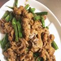 ♡ぷーさん♡'s cooksnap of when they made 豚肉とインゲンのウマッな甘辛味噌炒め.