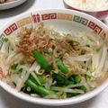 夏目隕石's cooksnap of when they made 超簡単！いんげんともやしのおかかあえ.