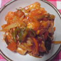 まゆぶたさ～ん's cooksnap of when they made 厚揚げと野菜の甘酢絡め.