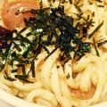 なむい's cooksnap of when they made 簡単ランチ＊濃厚明太子うどん＊.