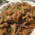 hmaotabiga's cooksnap of when they made 豚コマで★定番豚の生姜焼き.