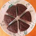 troffer's cooksnap of when they made 炊飯器まで５分！チョコおからケーキ＊.