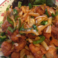 クックE662AA☆'s cooksnap of when they made 鶏の唐揚げで酢豚風の酢鶏☆.