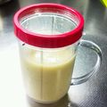 ☆かぼちゃのおばけ☆'s cooksnap of when they made 梨とバナナのスムージー.