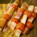 maruru-nn's cooksnap of when they made 簡単！時短！カラフル野菜とベーコン串焼き.