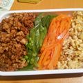 satorie☆'s cooksnap of when they made お花見行楽に簡単✿彩とりそぼろ弁当.