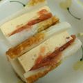 スミレ's cooksnap of when they made 南高梅干しとチーズのちくわサンド.