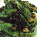 クック0XBBM0☆'s cooksnap of when they made アンチエイジング！オクラのごま和え♪.