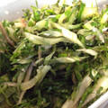 kinako10's cooksnap of when they made ちょっと大人の味！みょうがのサラダ.