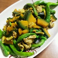 163gogo's cooksnap of when they made かぼちゃと挽肉のめんつゆガーリック炒め。.