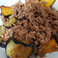 erumo11's cooksnap of when they made 茄子とかぼちゃの鶏そぼろあんかけ♪.