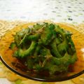 赤い電話's cooksnap of when they made 簡単！ゴーヤのサッパリ和え.