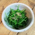 13pearls's cooksnap of when they made おかひじきの塩ナムル.