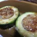 mk2s's cooksnap of when they made お弁当にも！ズッキーニの肉詰め.