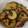 くっくのん's cooksnap of when they made ナスのアンチョビバジル炒め.