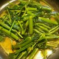 おしげりん's cooksnap of when they made ウェイパーde空芯菜炒め.