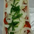 一期一代's cooksnap of when they made 簡単 トマトと新玉チリサラダ.