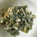 kanakosy's cooksnap of when they made 空心菜と炒り卵のワサビサラダ.