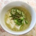 ☆Rokko☆'s cooksnap of when they made 農園夏レシピ・きゅうりの冷や汁♪.